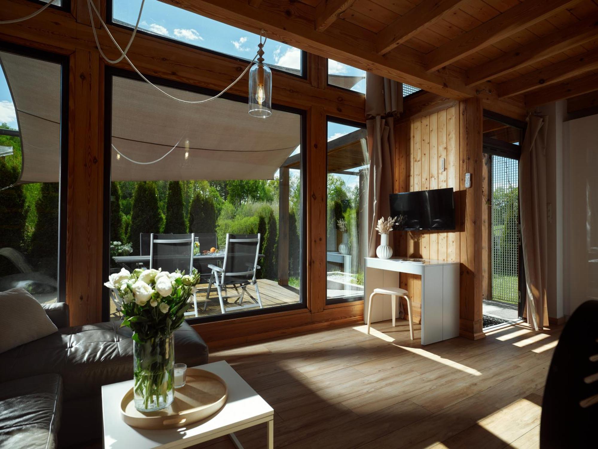 Rezerwat Sauna - Balia - Hot Tube - Jacuzzi - Basen - Klimatyzacja - Kominek