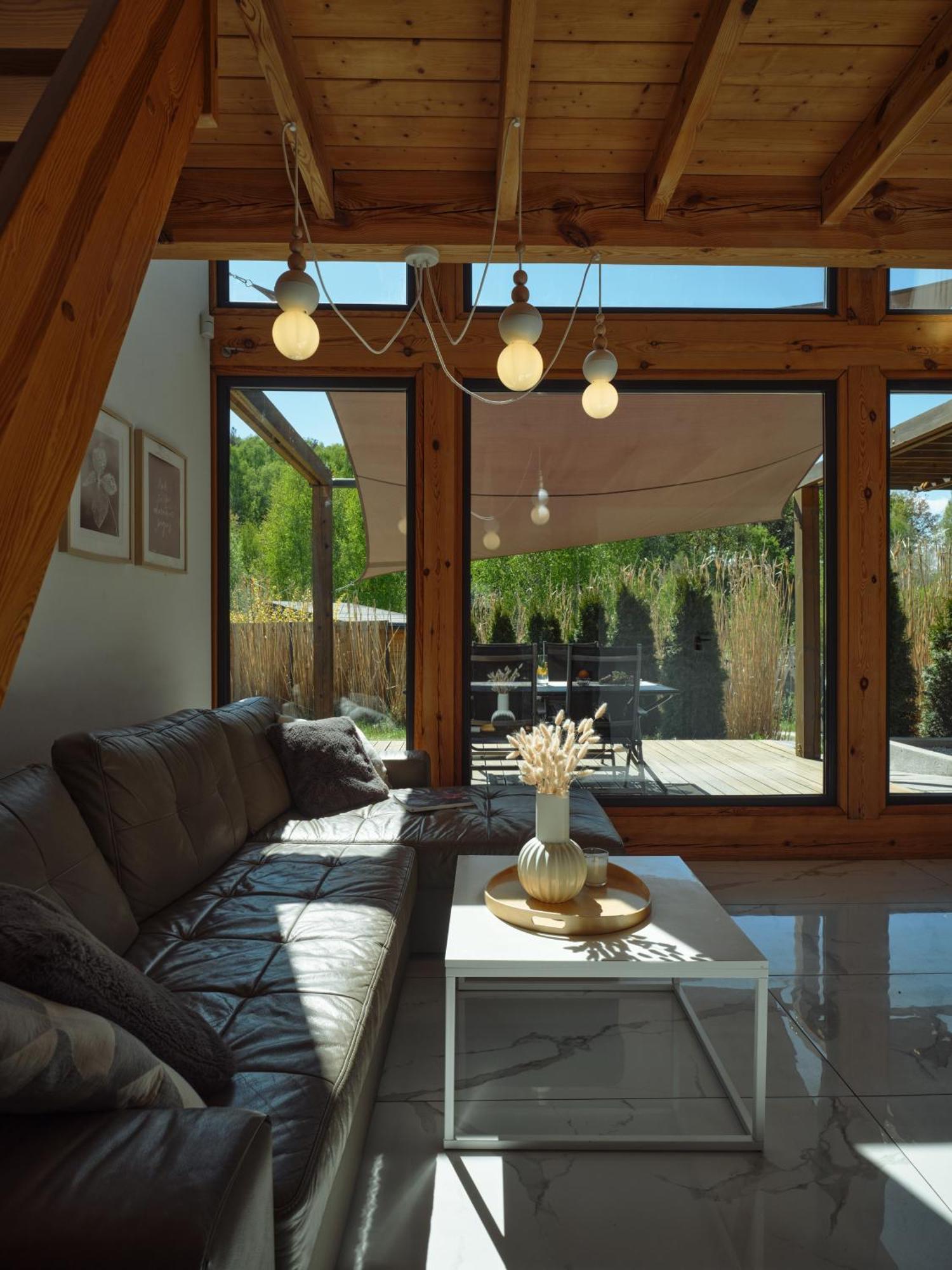 Rezerwat Sauna - Balia - Hot Tube - Jacuzzi - Basen - Klimatyzacja - Kominek Lodge
