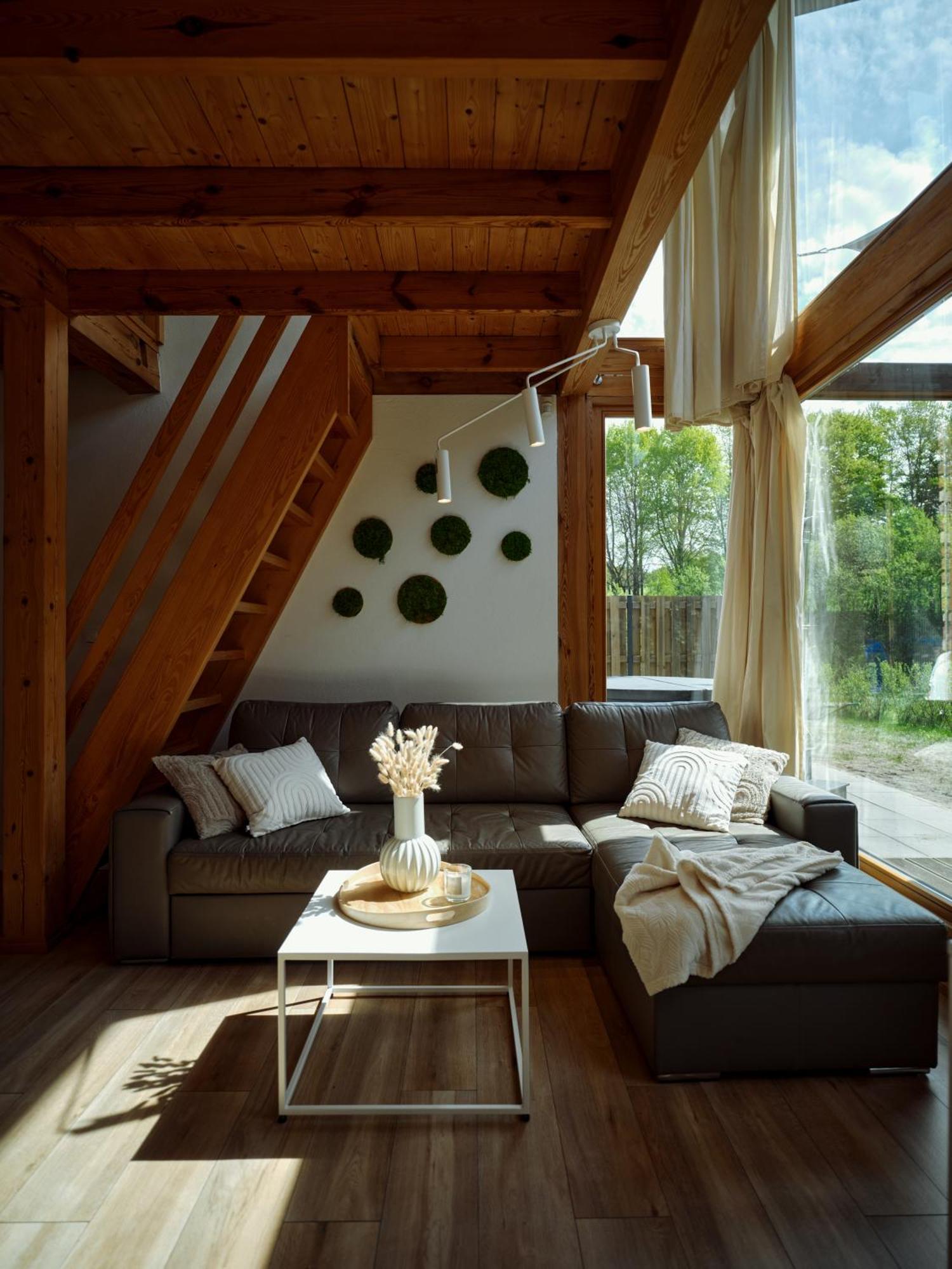 Rezerwat Sauna - Balia - Hot Tube - Jacuzzi - Basen - Klimatyzacja - Kominek Lodge *