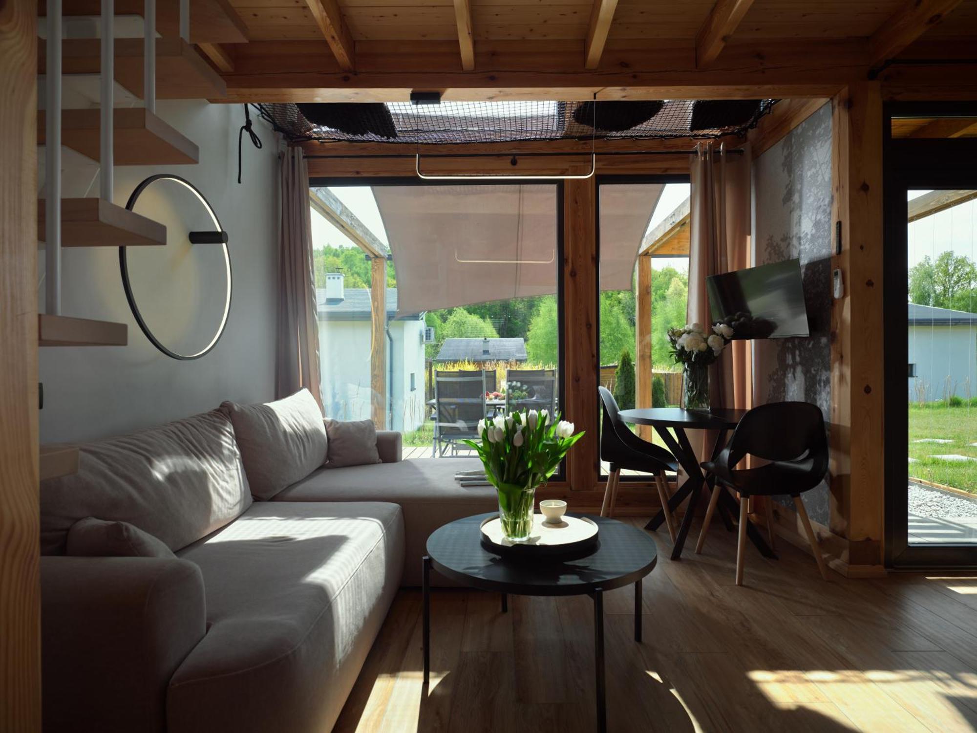 Rezerwat Sauna - Balia - Hot Tube - Jacuzzi - Basen - Klimatyzacja - Kominek * Wielin